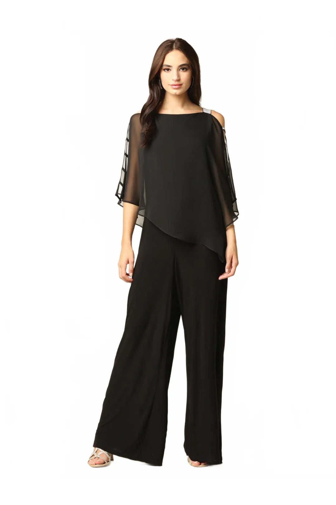 Eva USA 3381 Black Formal Jumpsuit for Women - Image 9