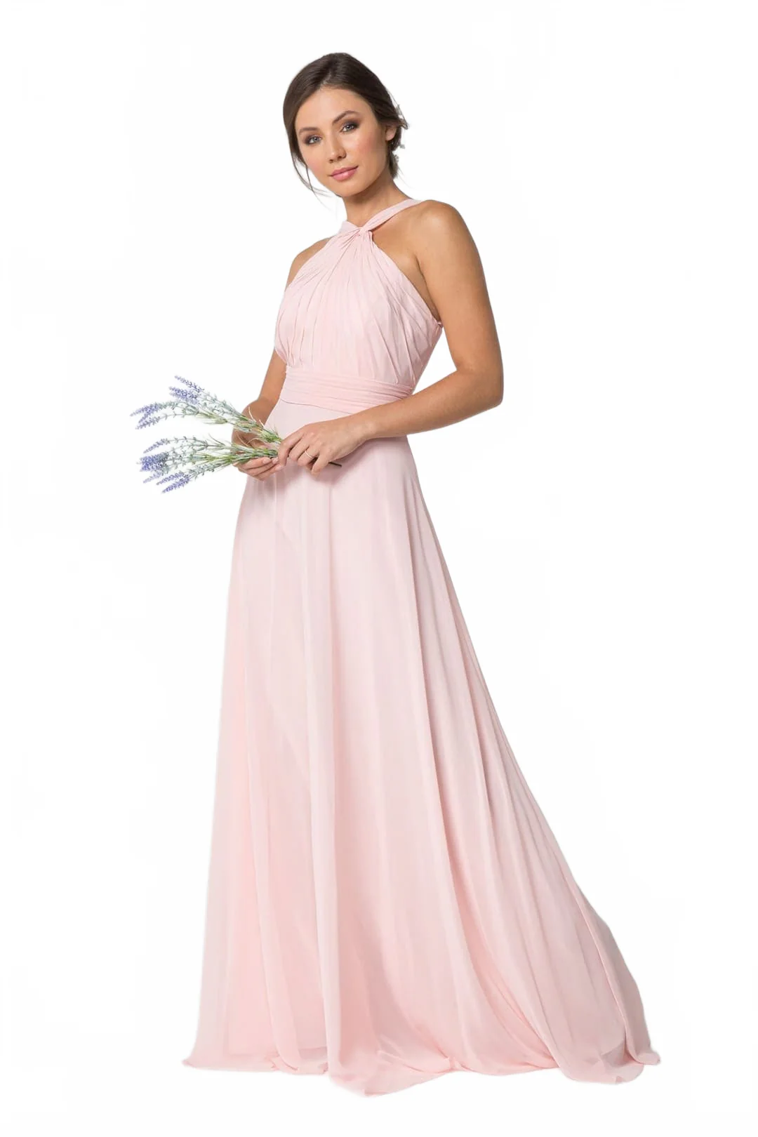 Halter Bridesmaid Dress by Elizabeth KGL2816 - Image 5
