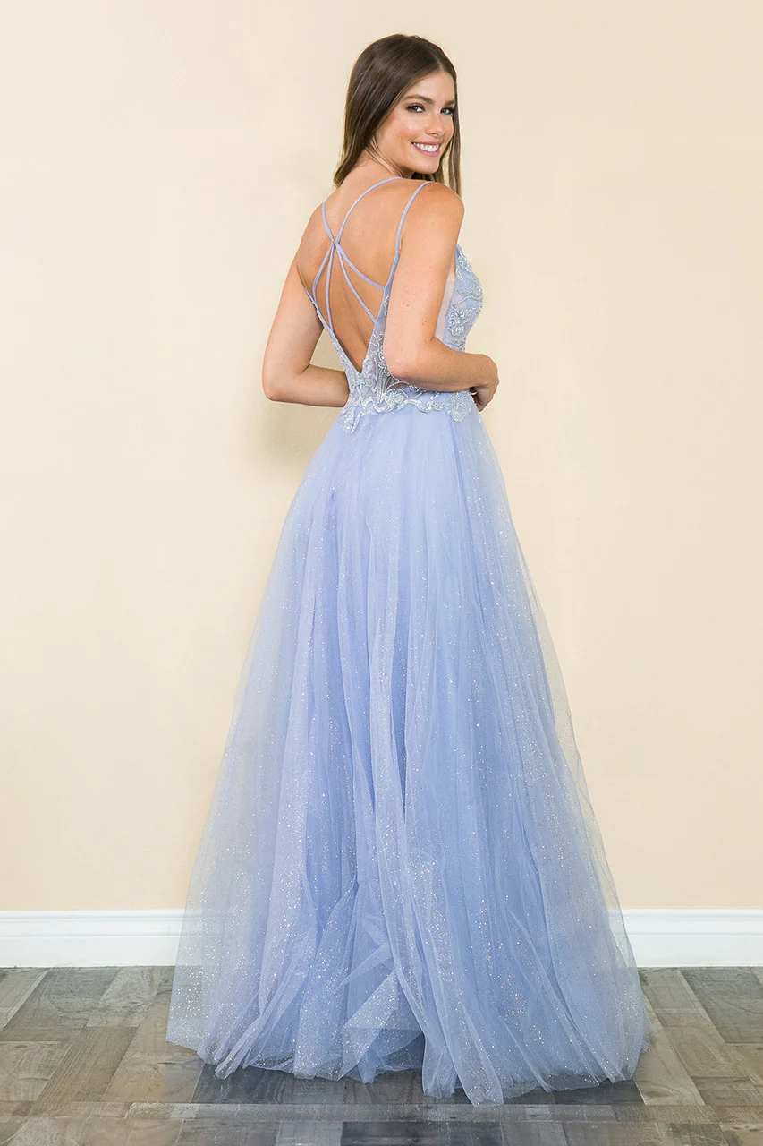 Blush Pink Wedding Guest Dress Black Tie Formal Gown Plus Size by 8183 - Image 2