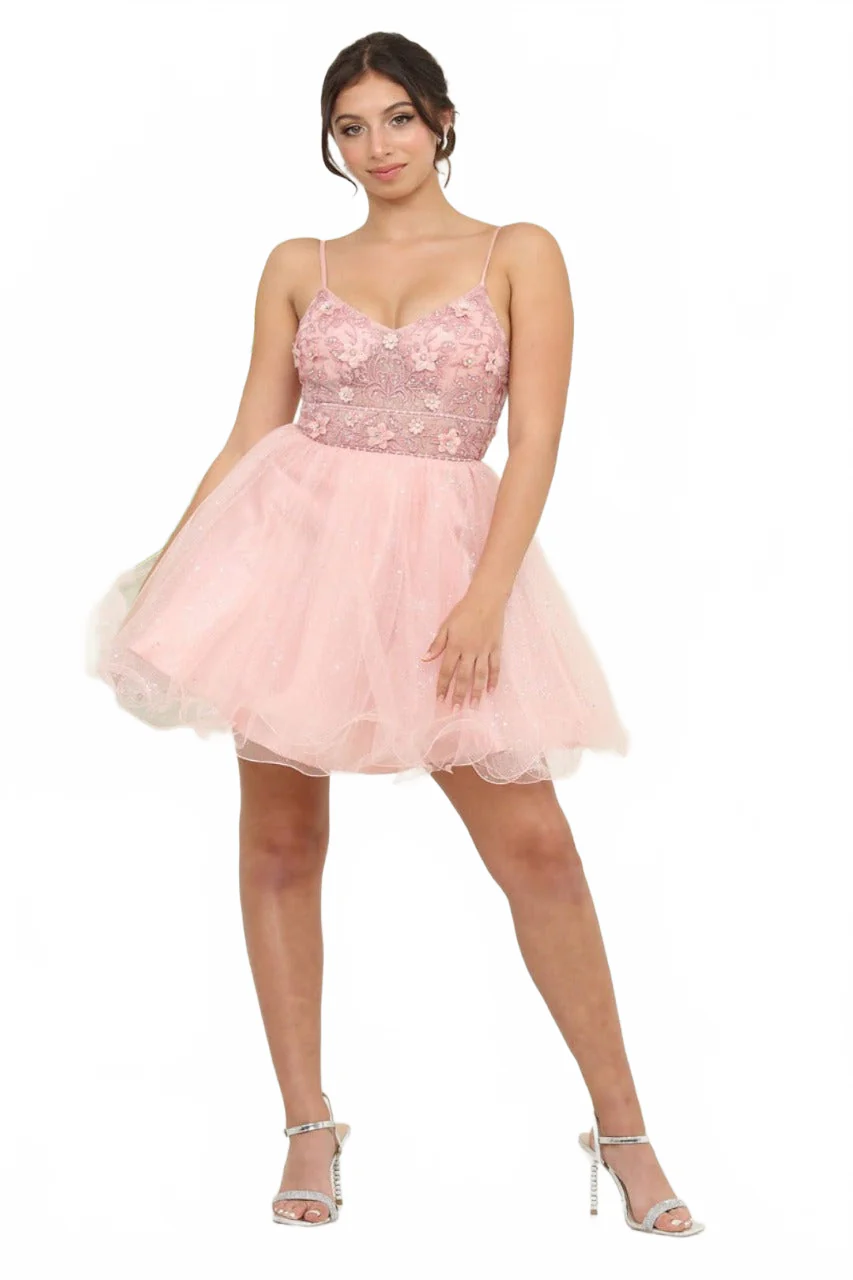 Dama Dresses for Quinceanera in Blush Style MQ2067 Quince Outfit - Image 5