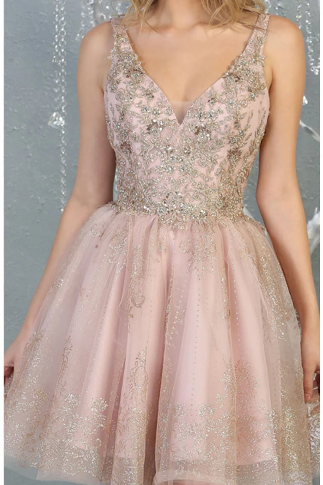 Dama Dresses for Quinceanera in Mauve Style MQ1817 Quince Outfit - Image 3