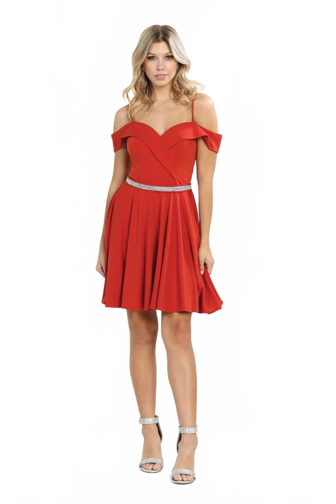 Dama Dresses for Quinceanera in Rust Style MQ1916 Quince Outfit - Image 4