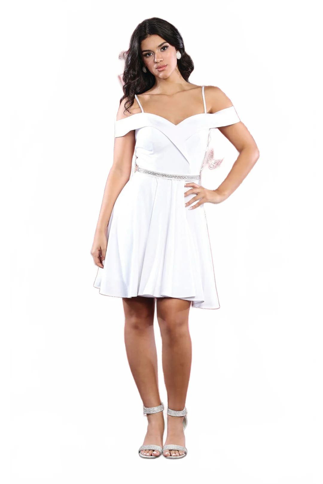 Dama Dresses for Quinceanera in White Style MQ1916 Quince Outfit - Image 4
