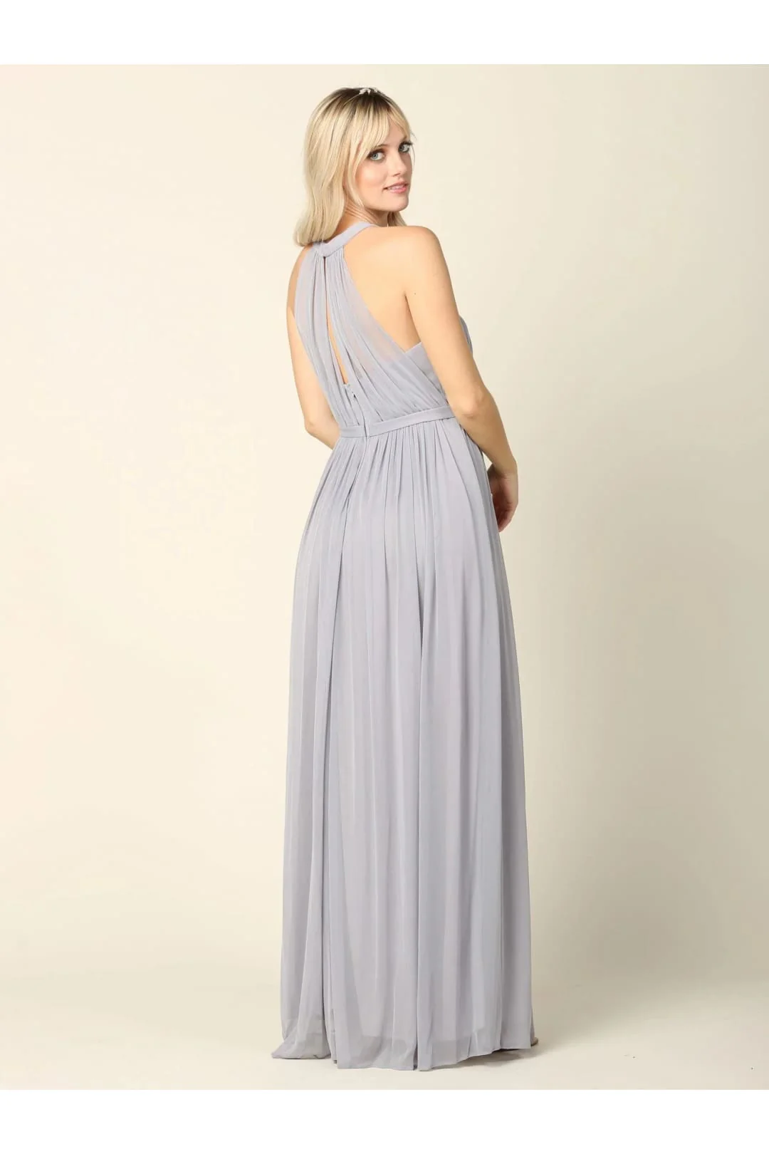 Eva USA 3252 Long Halter Bridesmaids Dress - Image 10
