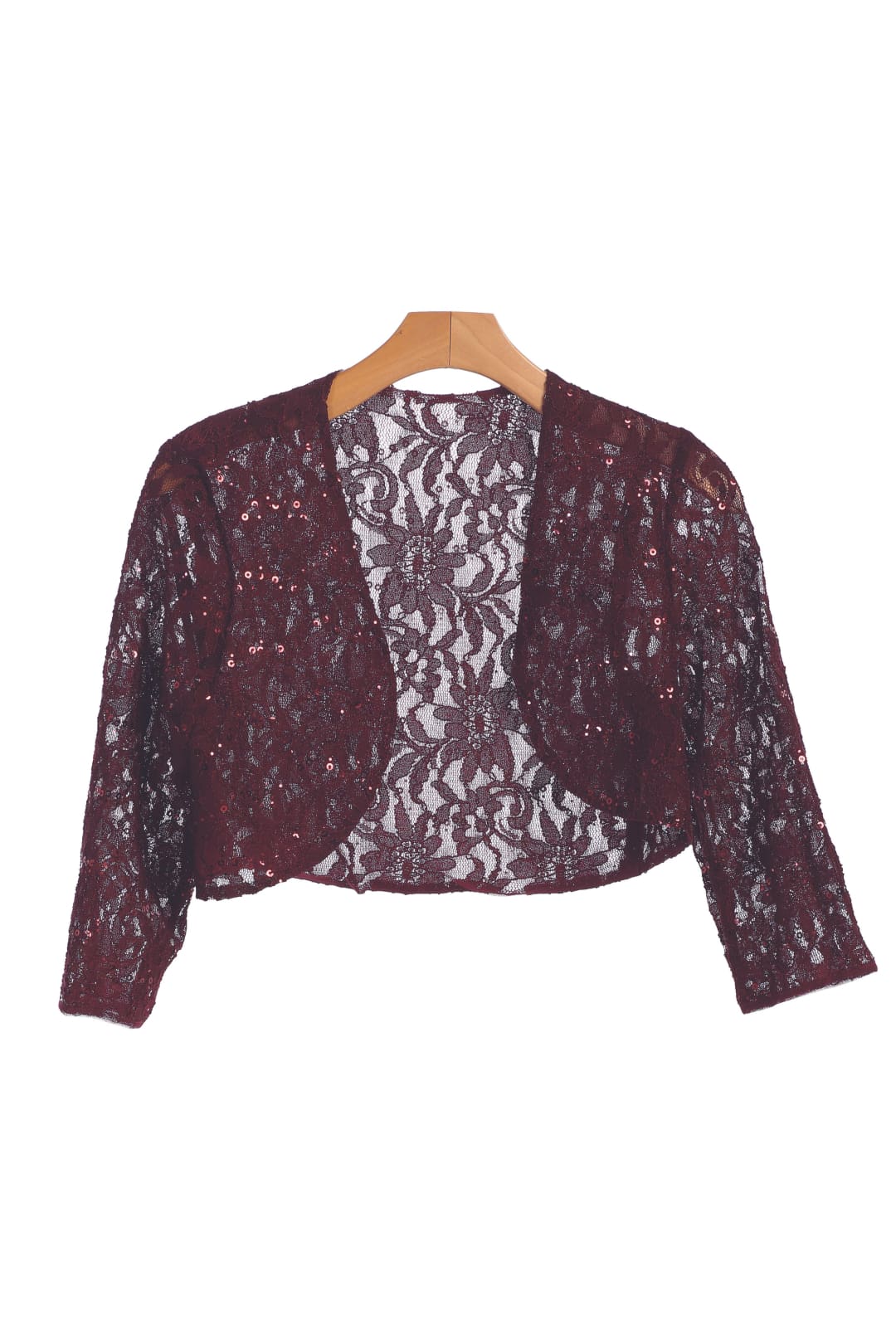 Eva USA 3278 Formal Lace Bolero Jacket - Image 4