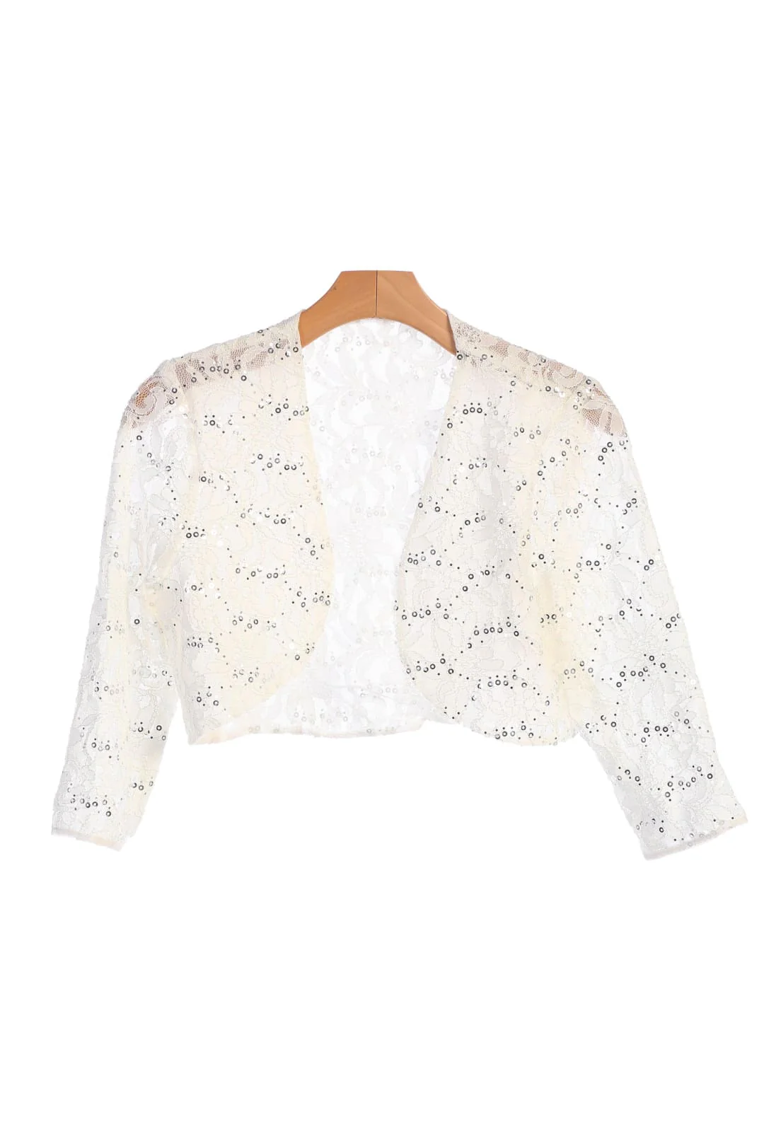 Eva USA 3278 Formal Lace Bolero Jacket - Image 8