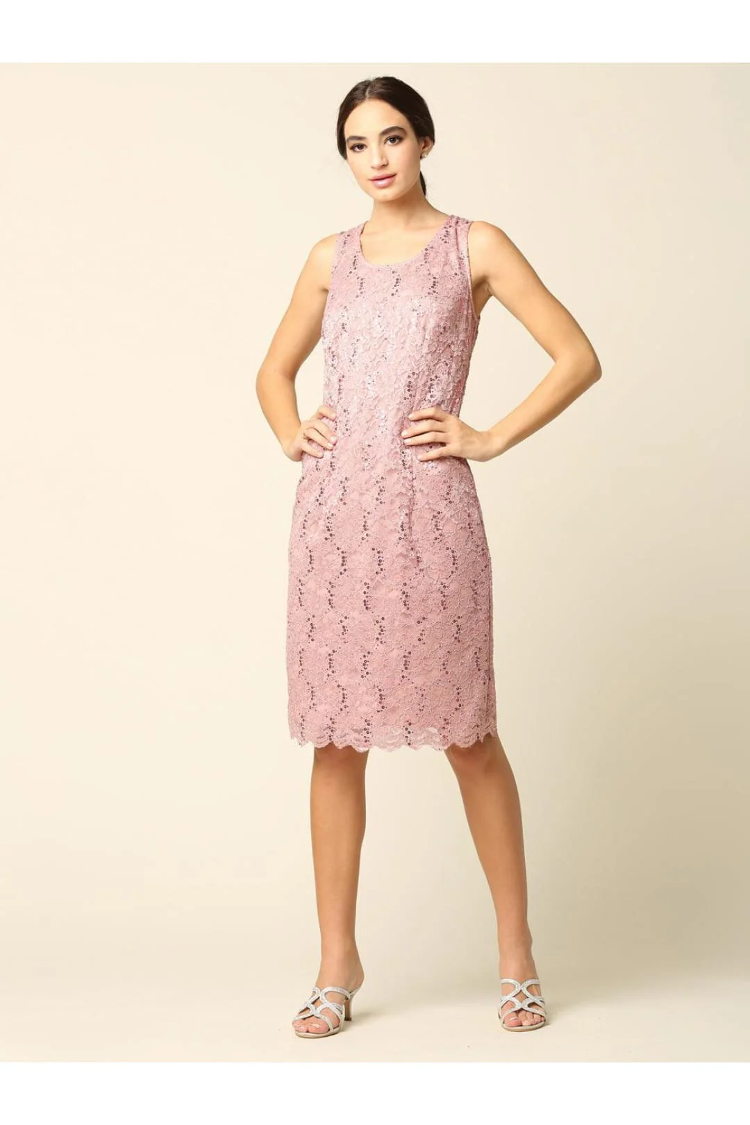 Eva USA 3347 2-Piece Lace Jacket Dress for the Mother of Bride - Image 5