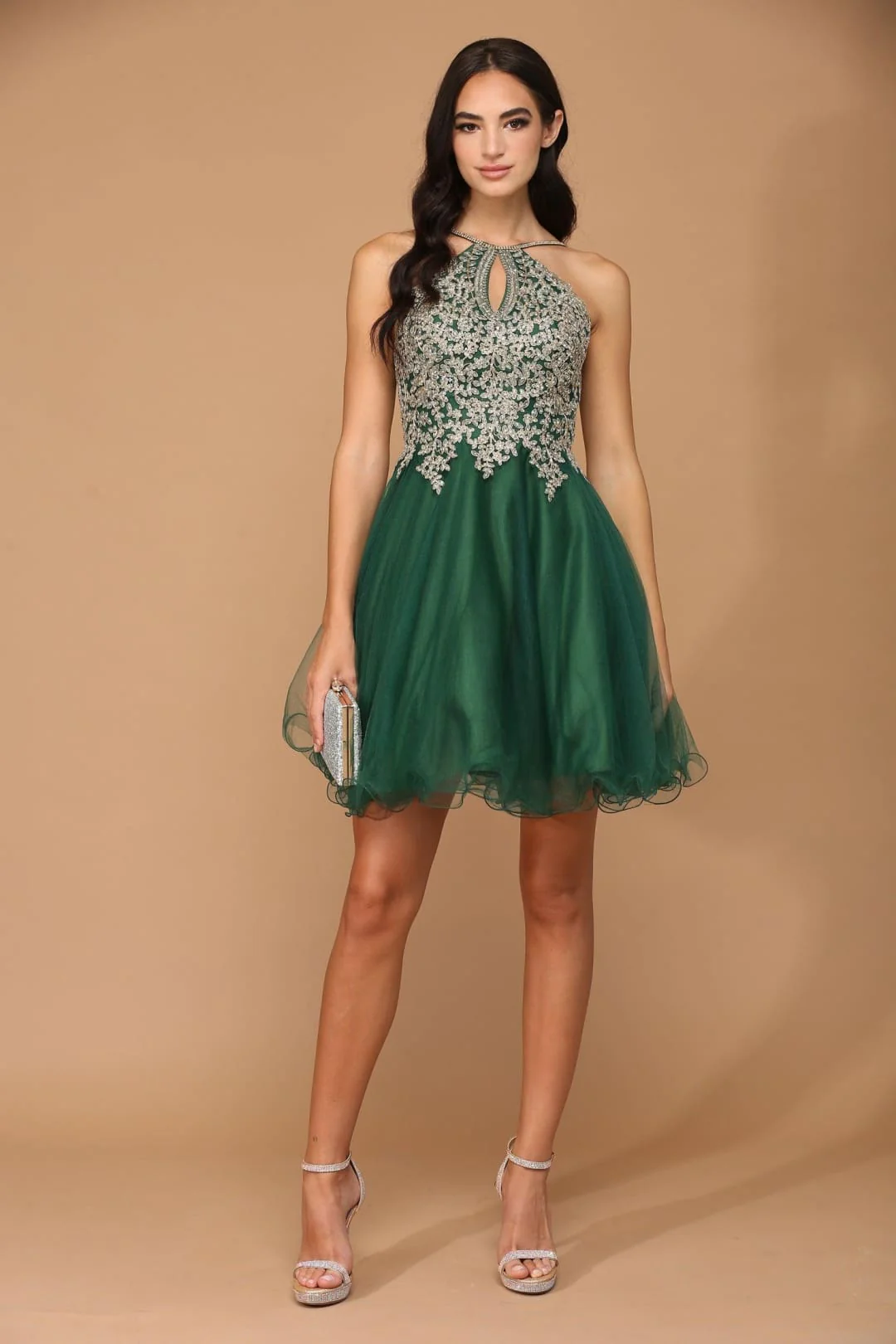 Eva USA 5208 Short Off Shoulder Cocktail Dress - Image 9