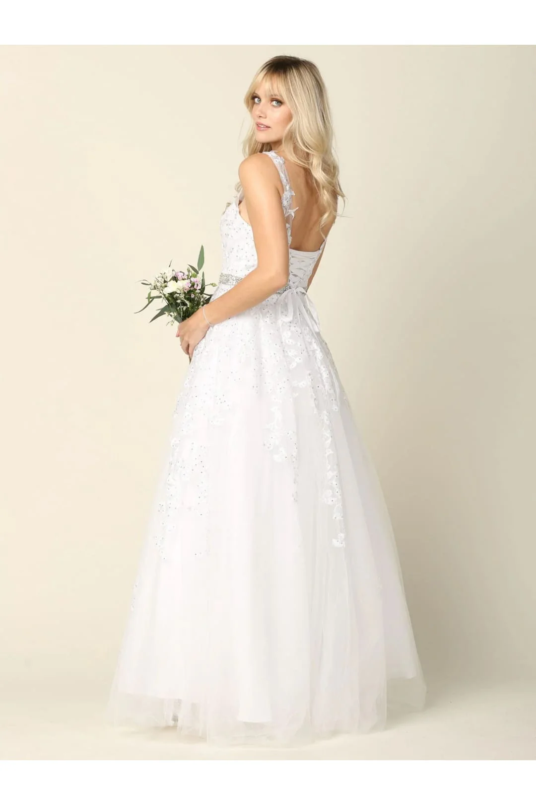 Eva USA 5232 Long Formal Sleeveless Prom Ball Gown - Image 10