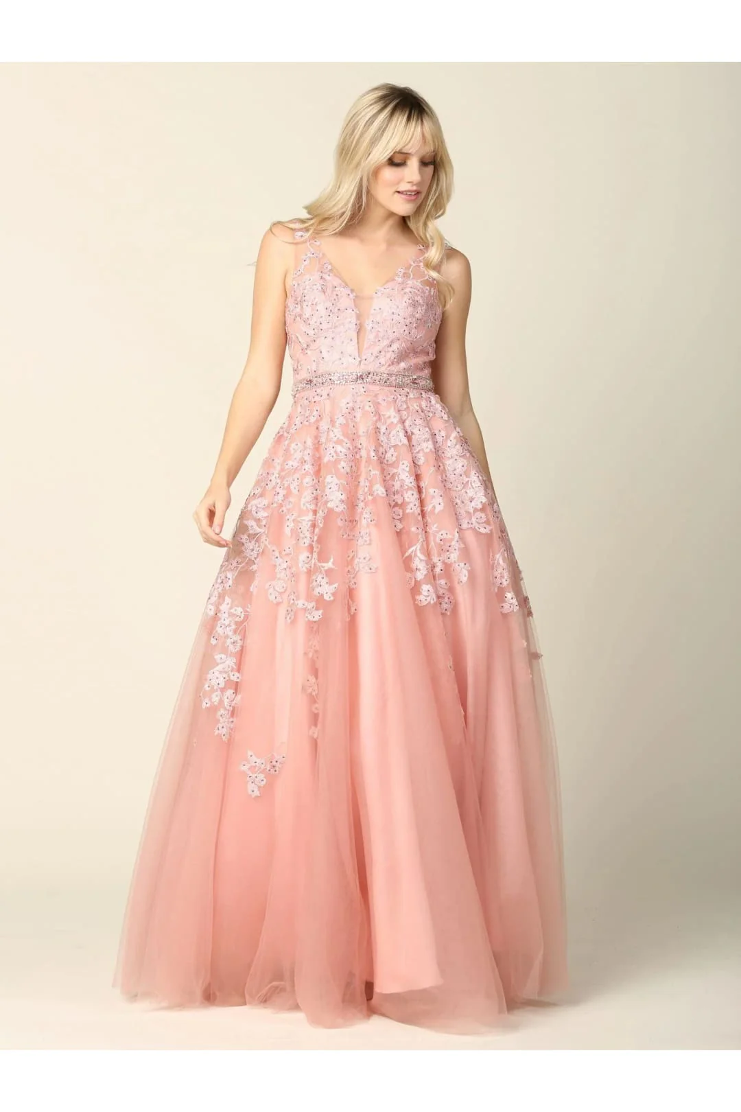 Eva USA 5232 Long Formal Sleeveless Prom Ball Gown - Image 14