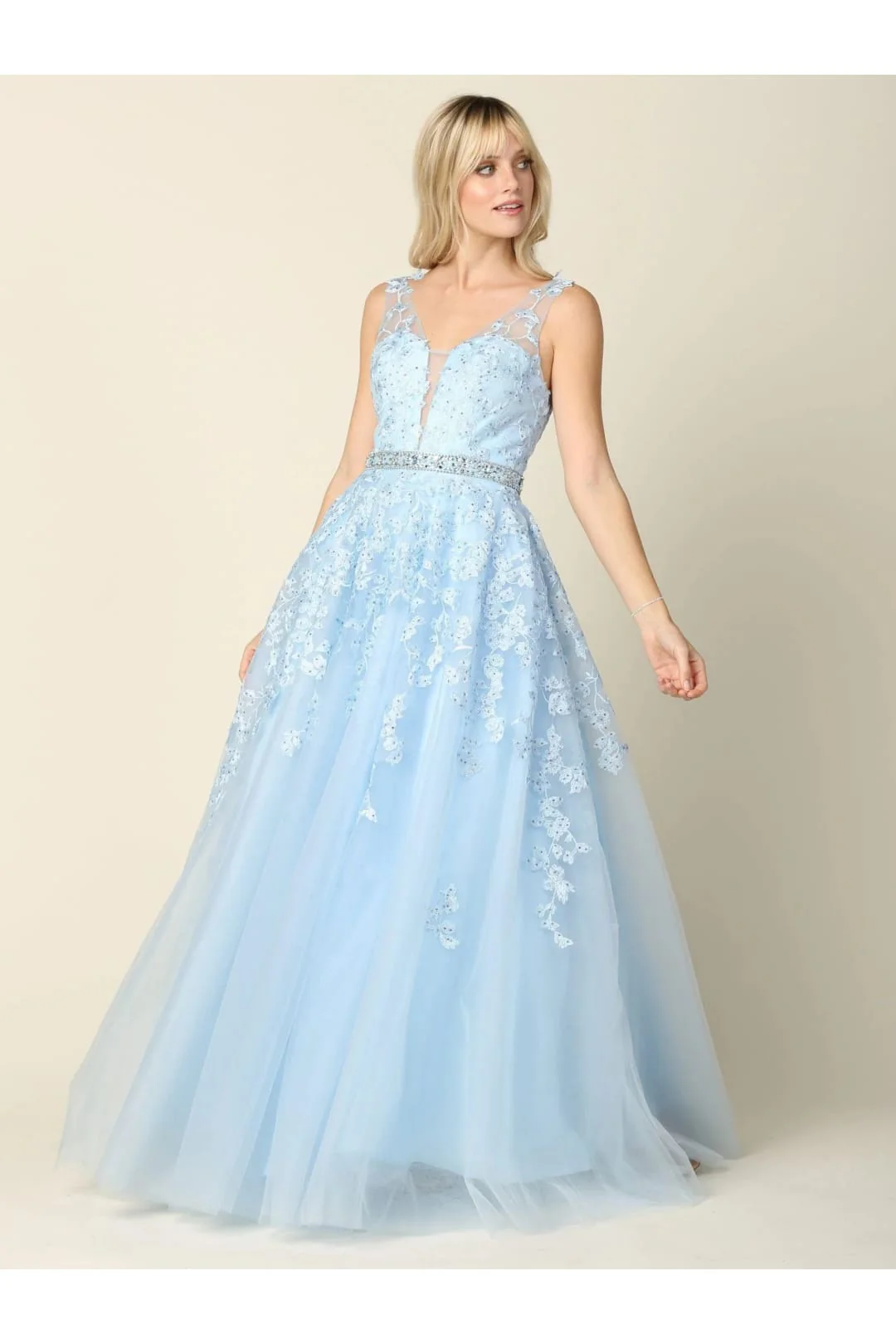 Eva USA 5232 Long Formal Sleeveless Prom Ball Gown - Image 15