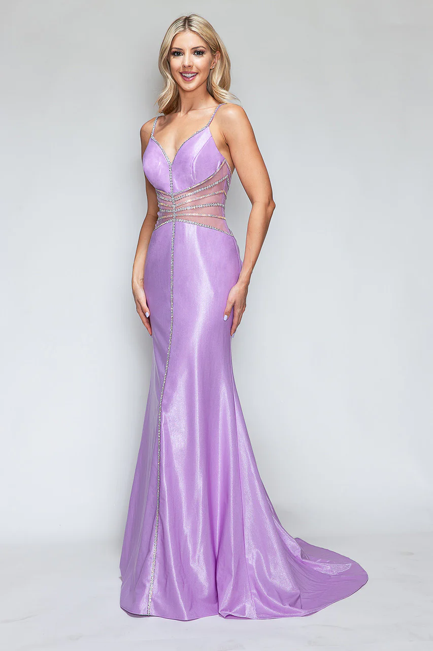 Evening Dress Sweetheart Spaghetti Strap Mermaid Gown By Lenovia 8344 - Image 12