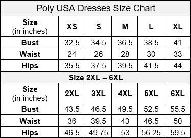 Poly USA 8522 Fitted Short Sleeveless Dress - Image 9