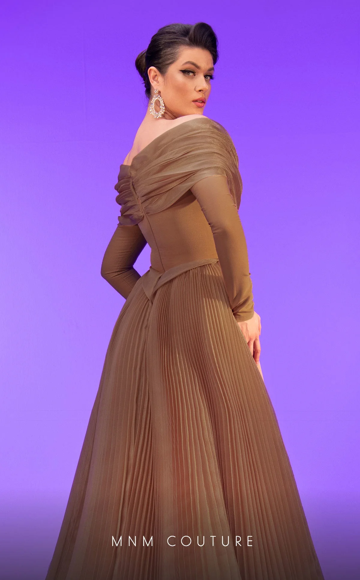 Fouad Sarkis F02800 Elegant Evening Dress - Image 12