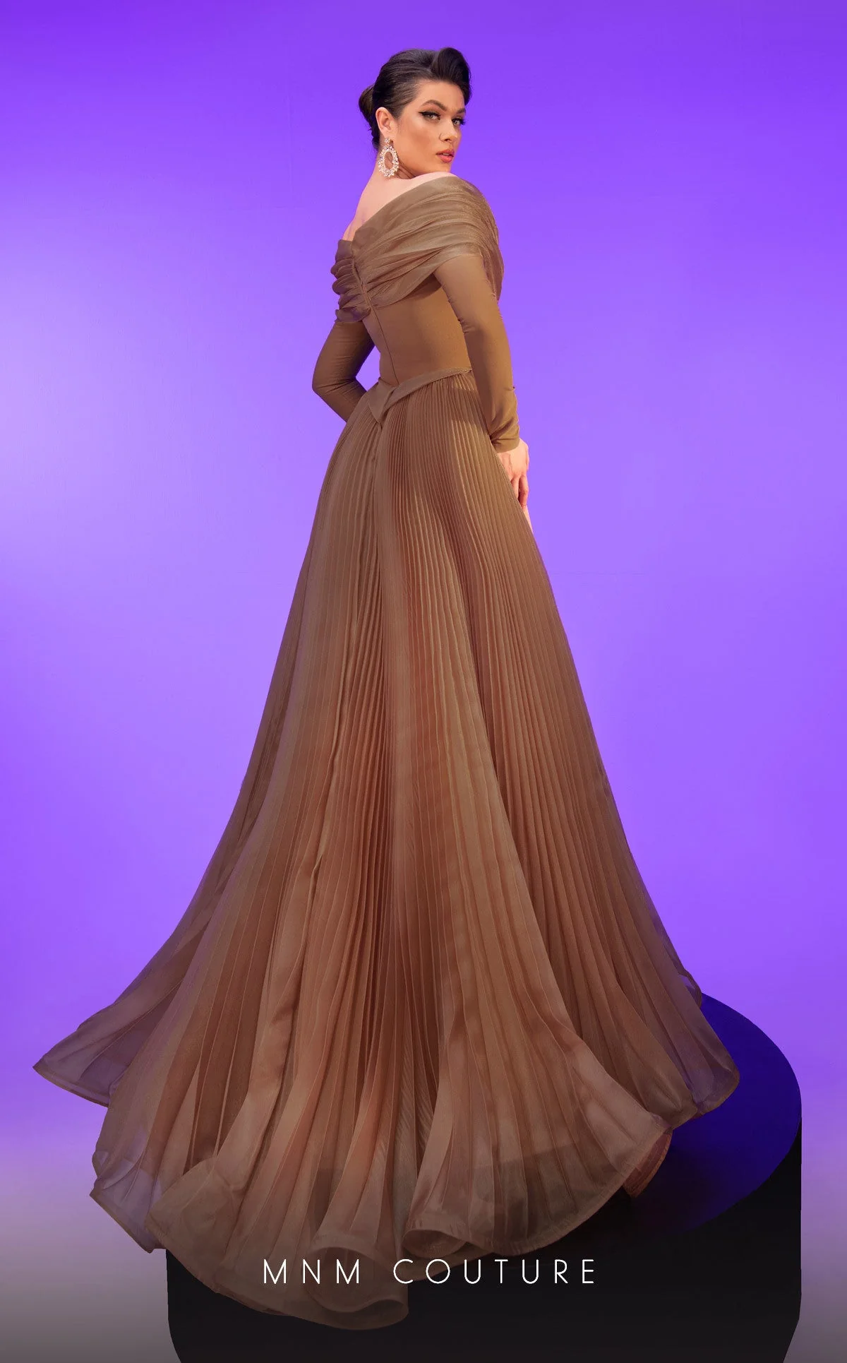 Fouad Sarkis F02800 Elegant Evening Dress - Image 6