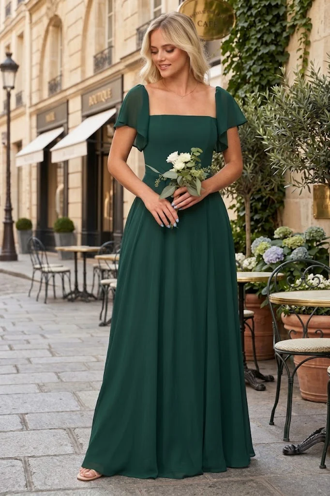 Funeral Dress in Black for Women – Eva USA 3454 - Image 3