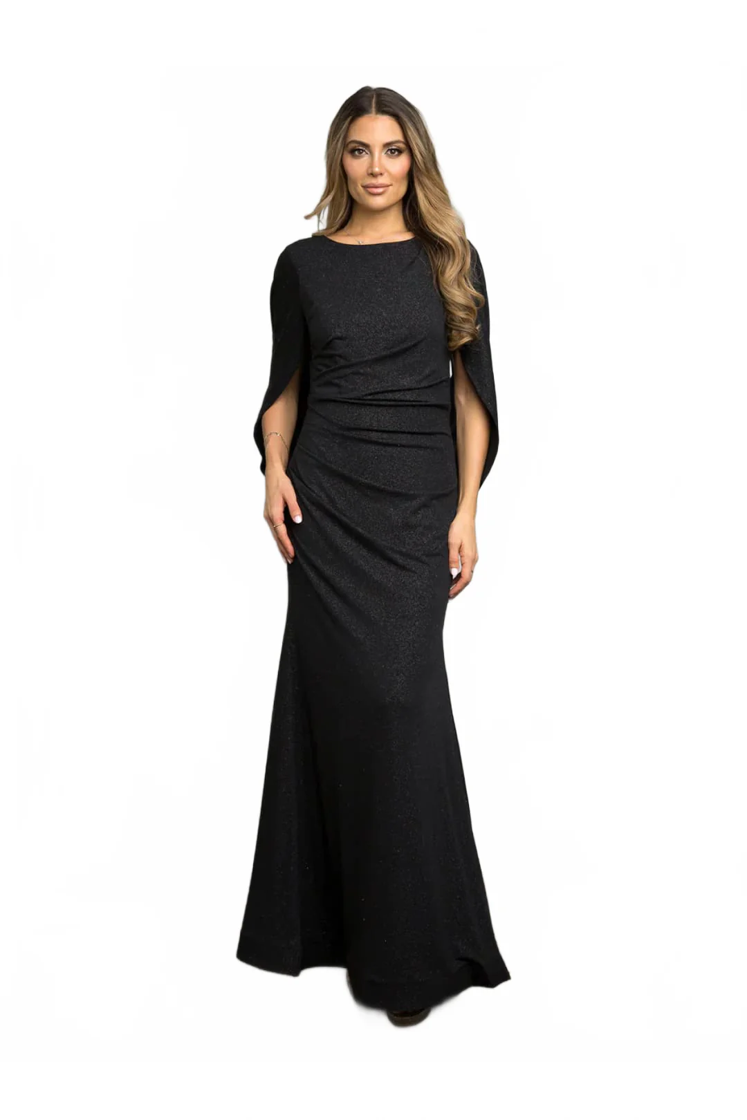 Eva USA 3470 Black Funeral Dress for Women and Ladies Plus Size Outfit - Image 5