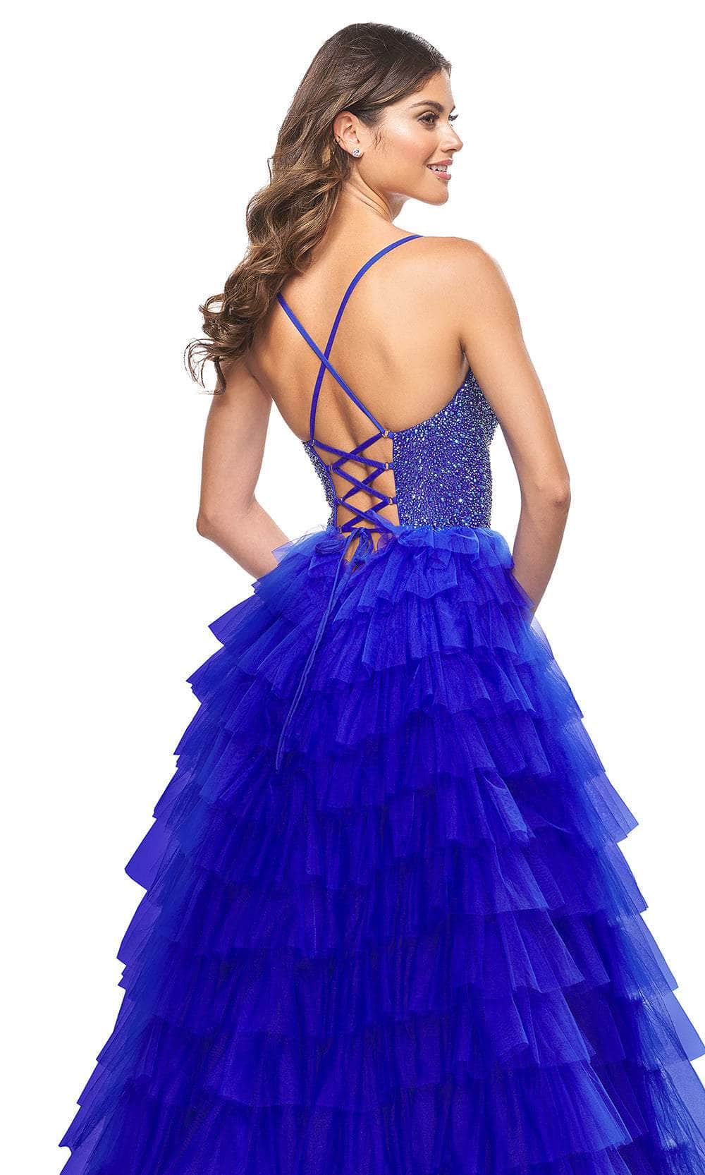 La Femme 32002 Sweetheart Beaded Top Prom Gown - Image 10