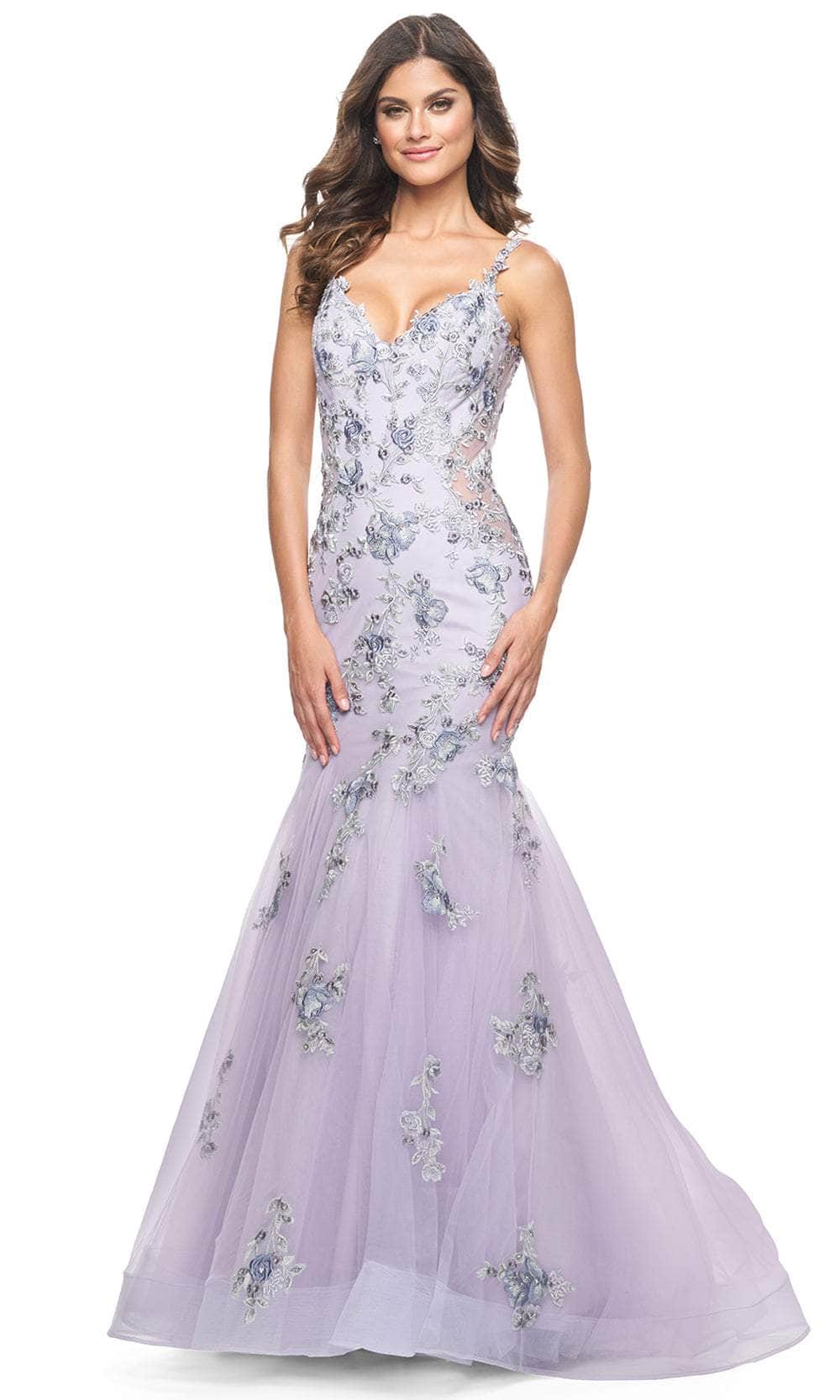 La Femme 32091 Sleeveless Mermaid Prom Gown - Image 3
