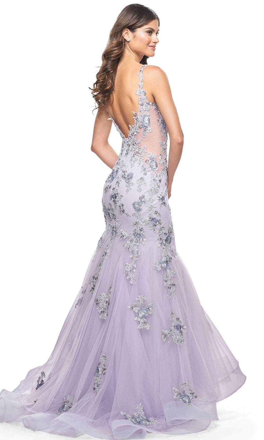 La Femme 32091 Sleeveless Mermaid Prom Gown - Image 4
