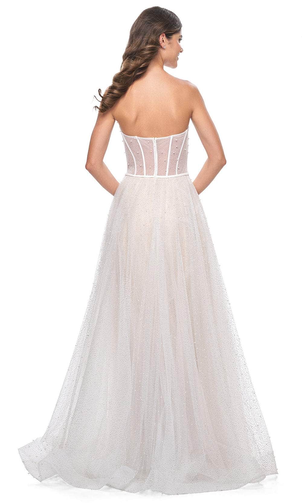 La Femme 32149 Sweetheart Strapless Prom Gown - Image 2