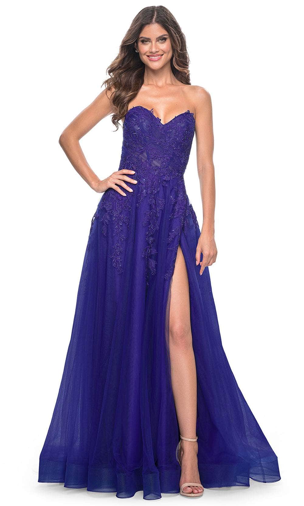 La Femme 32304 Sweetheart Tulle A-Line Prom Gown - Image 4
