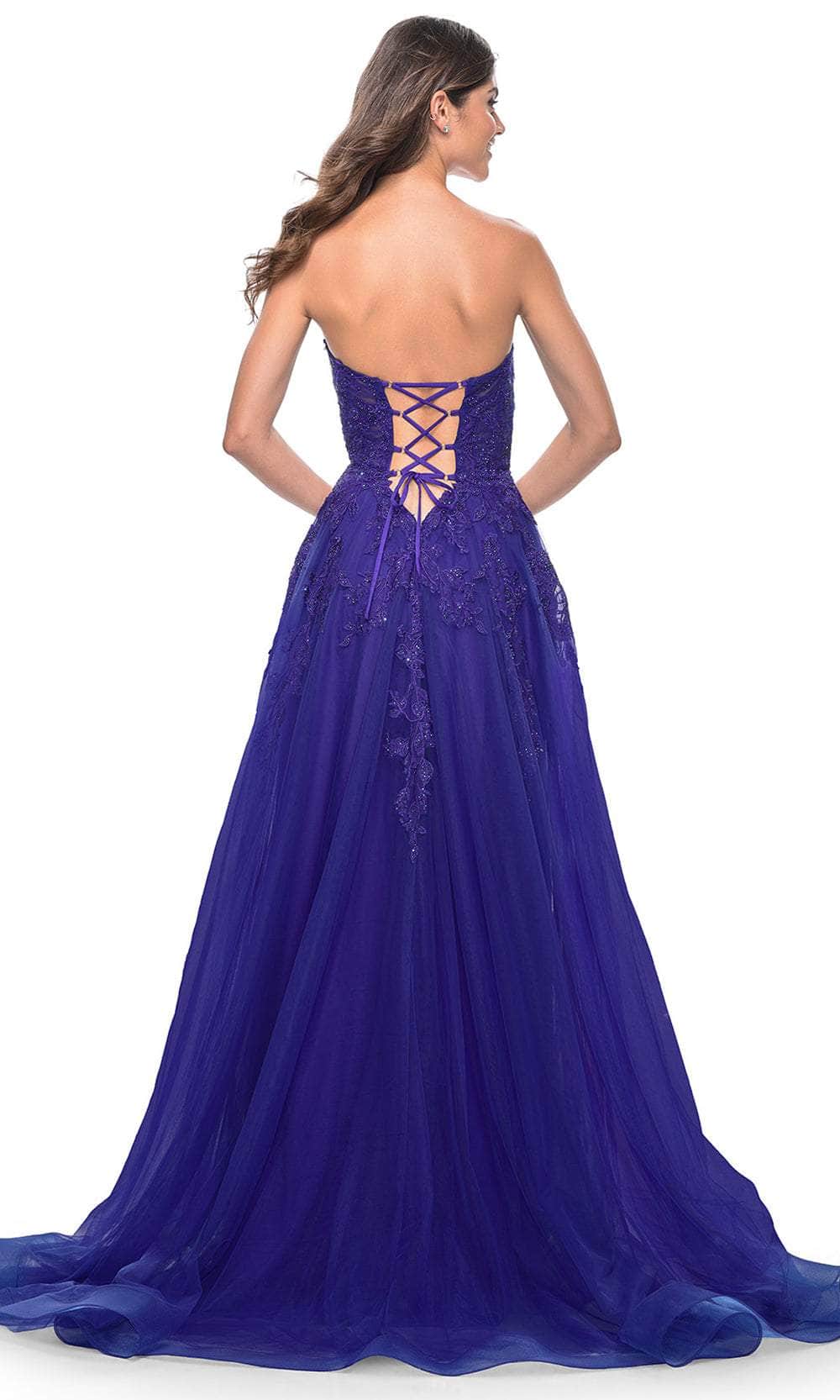 La Femme 32304 Sweetheart Tulle A-Line Prom Gown - Image 5