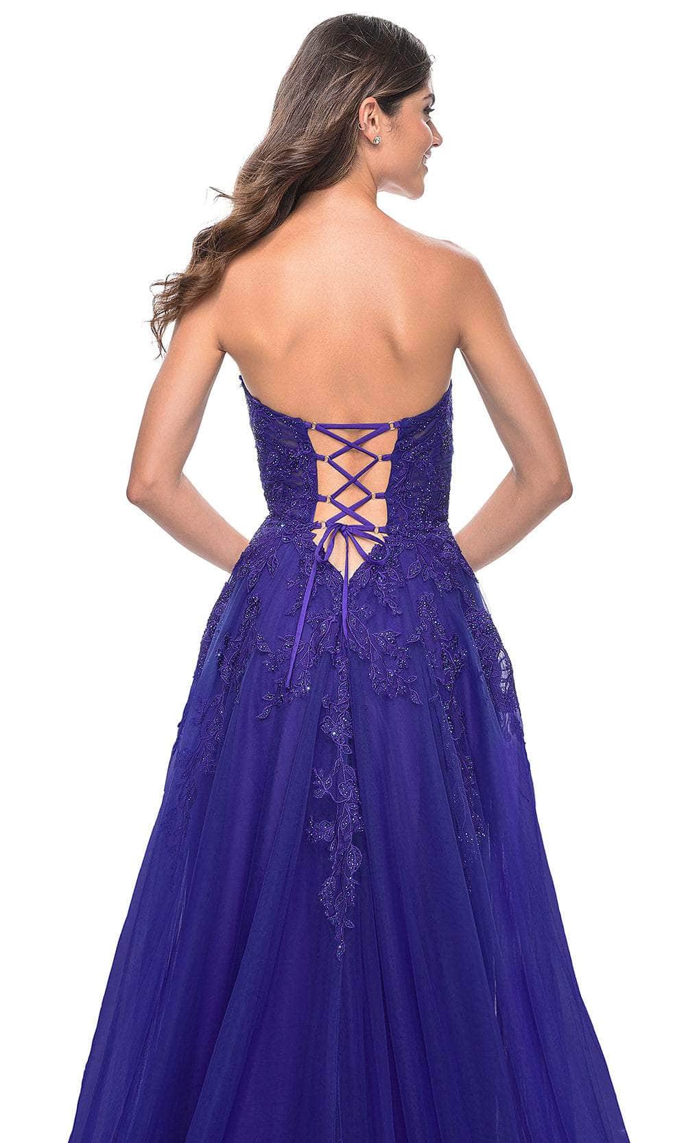 La Femme 32304 Sweetheart Tulle A-Line Prom Gown - Image 7