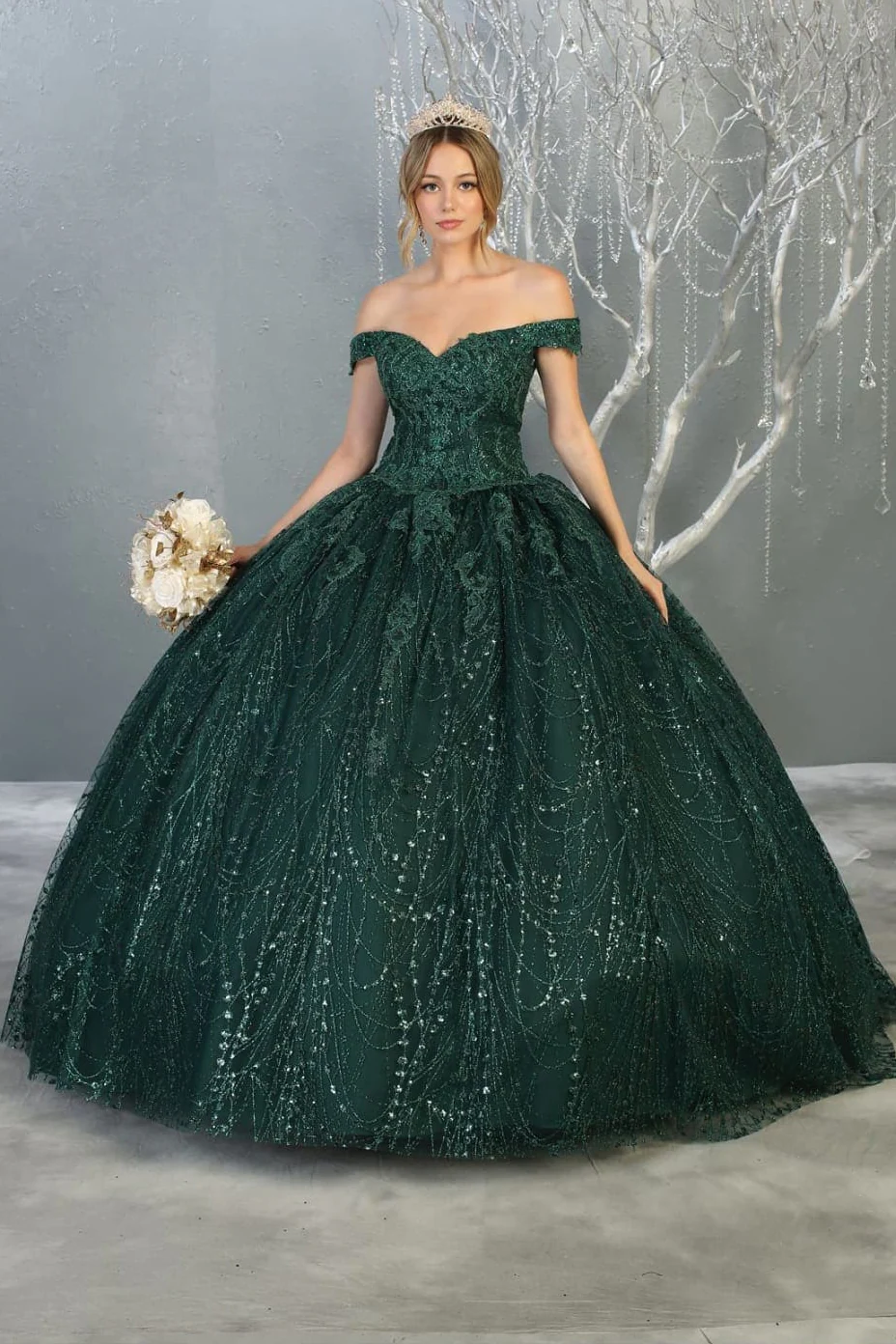 Layla K LK153 Corset Back Embellished Quinceanera Formal Ball Gown - Image 11