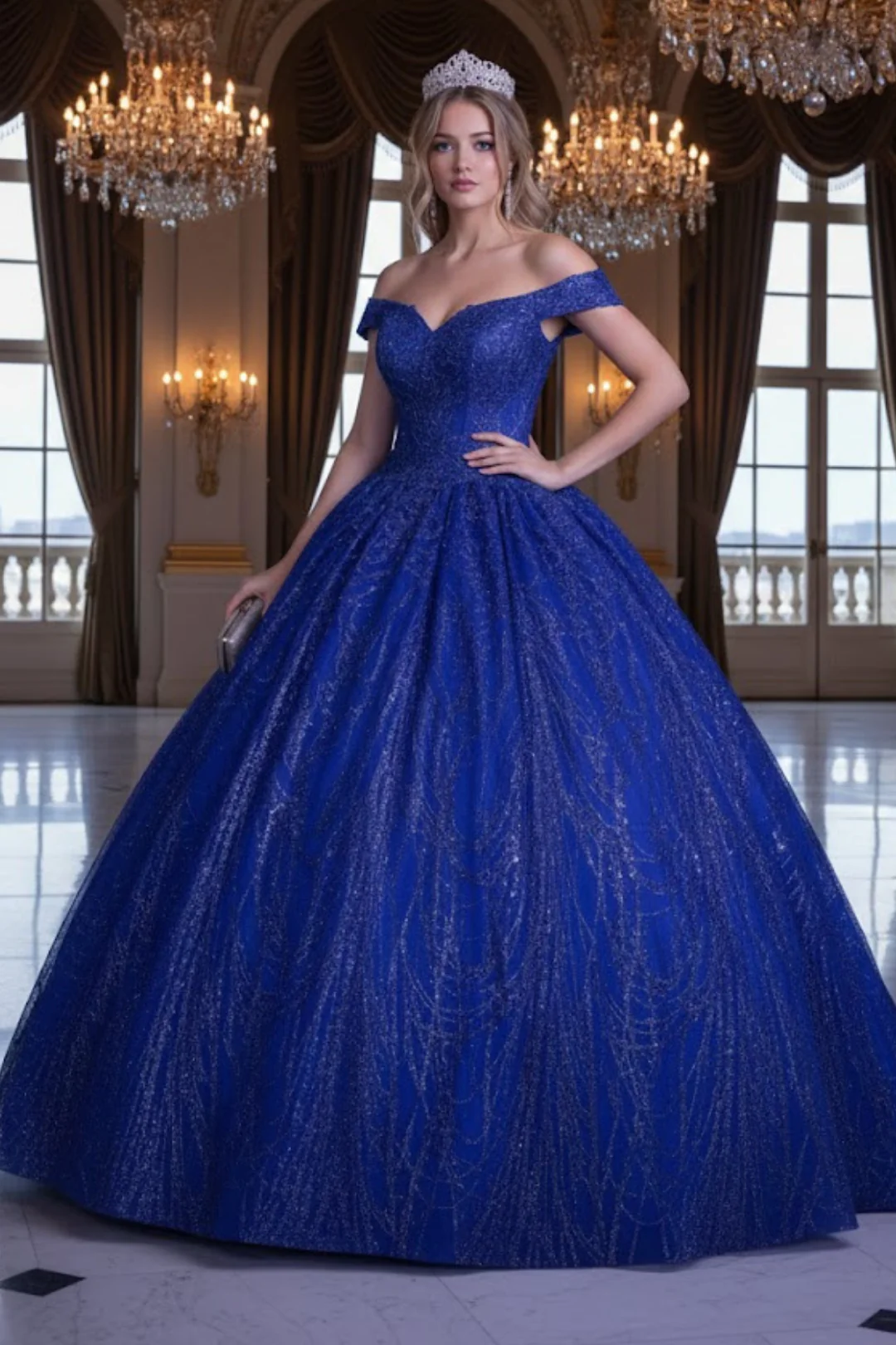 Layla K LK153 Corset Back Embellished Quinceanera Formal Ball Gown - Image 7