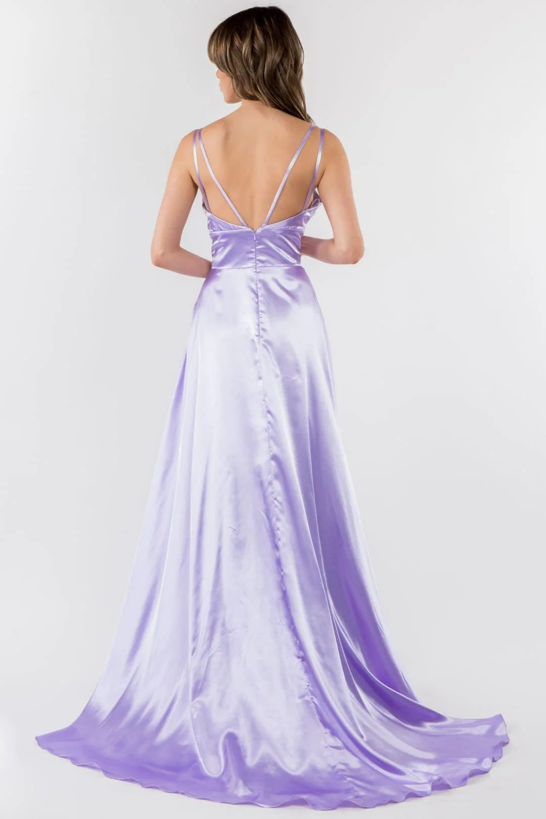 Inexpensive Lilac Bridesmaid Dress by Elizabeth K GL2963 - Image 2