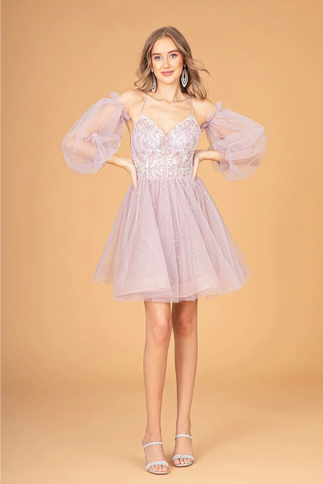 Mauve Bridesmaid Cocktail Dress by Elizabeth KGS3095