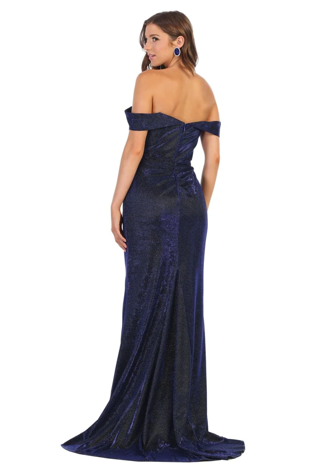 May Queen MQ1724 Off The Shoulder Long Dresses For Prom - Image 14