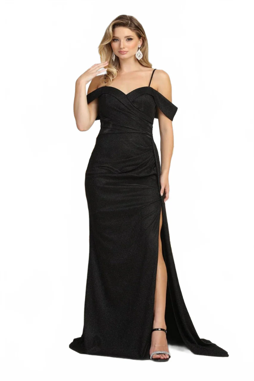 May Queen MQ2065 Sweetheart Glitter Side Panel Long Prom Dress - Image 10