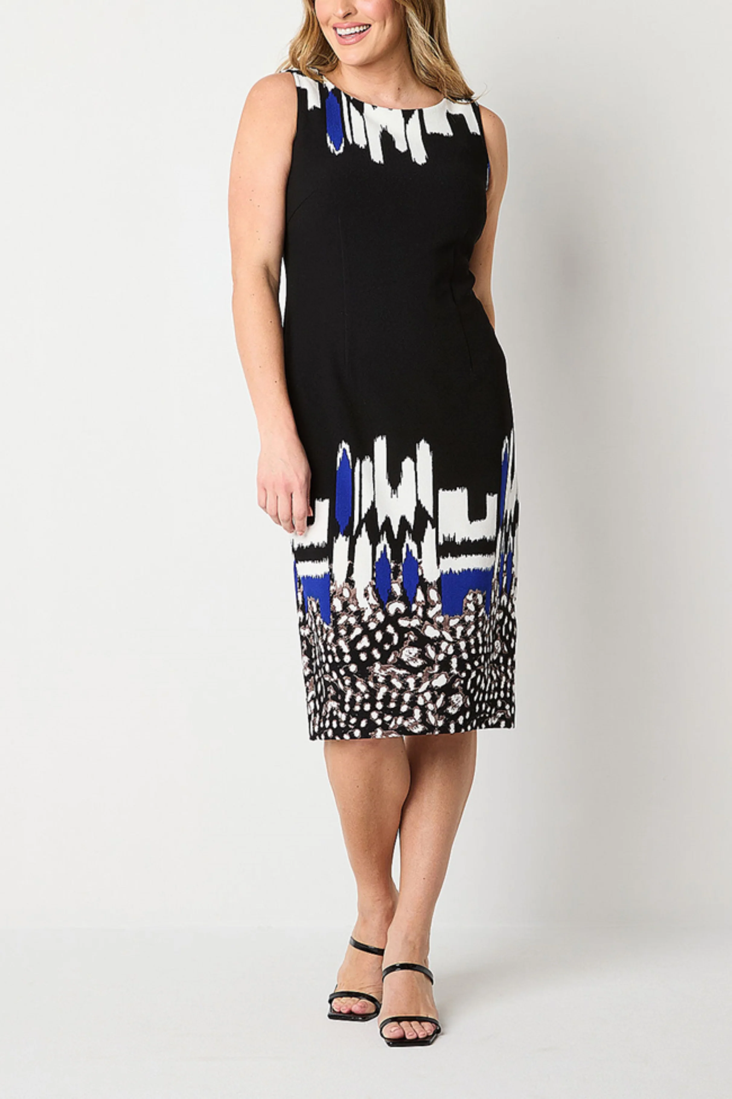 Maya Brooke 28513-COBALT BLACK-2 by Maya Brooke - Image 3