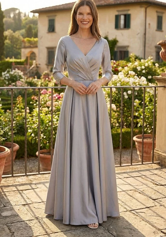 Wholesale Mother of the Bride Dresses 5243 in Lilac - Image 2