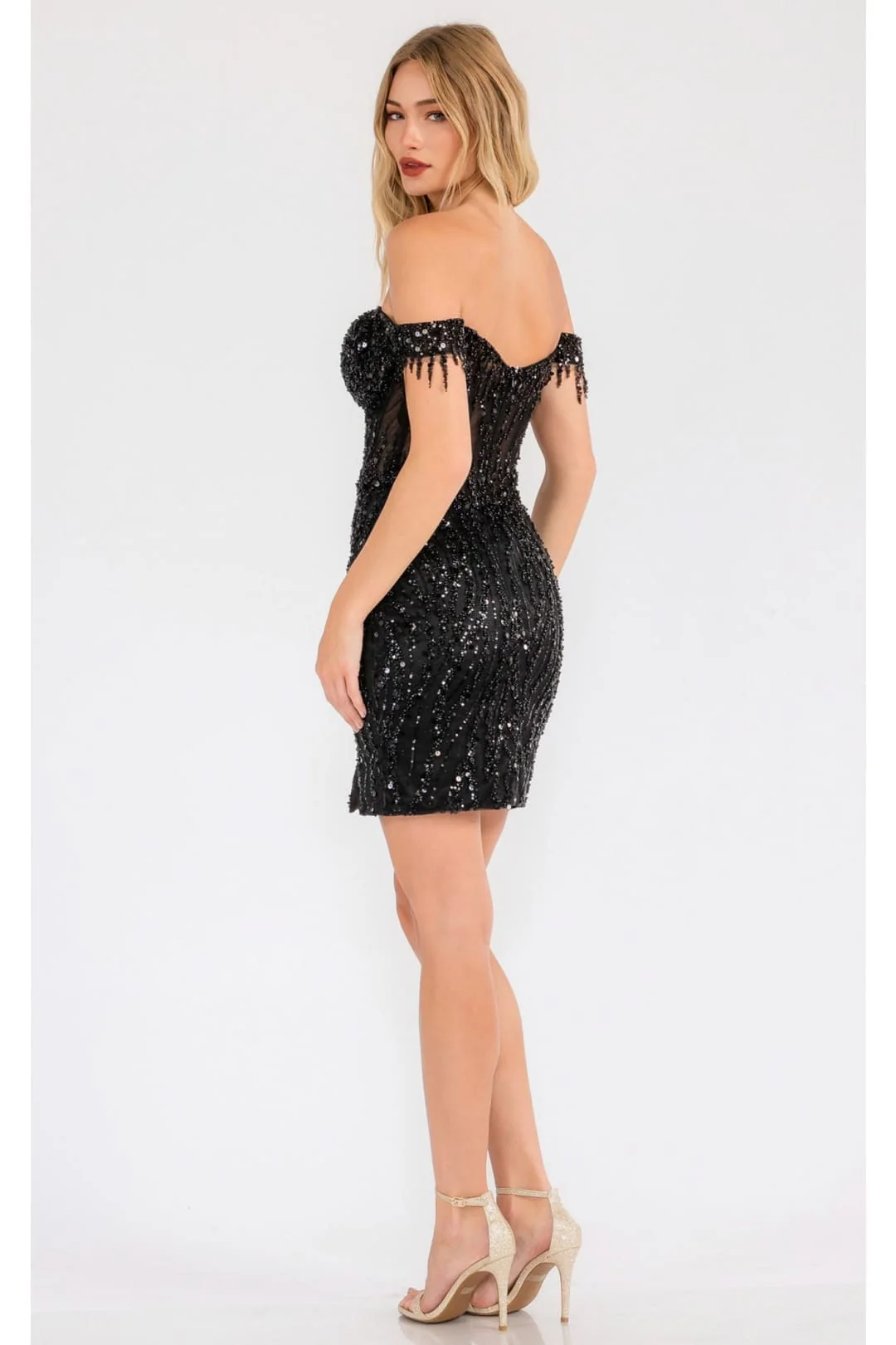 New Year's Eve Dress in Black Style JT919L NYE Outfit - Image 8
