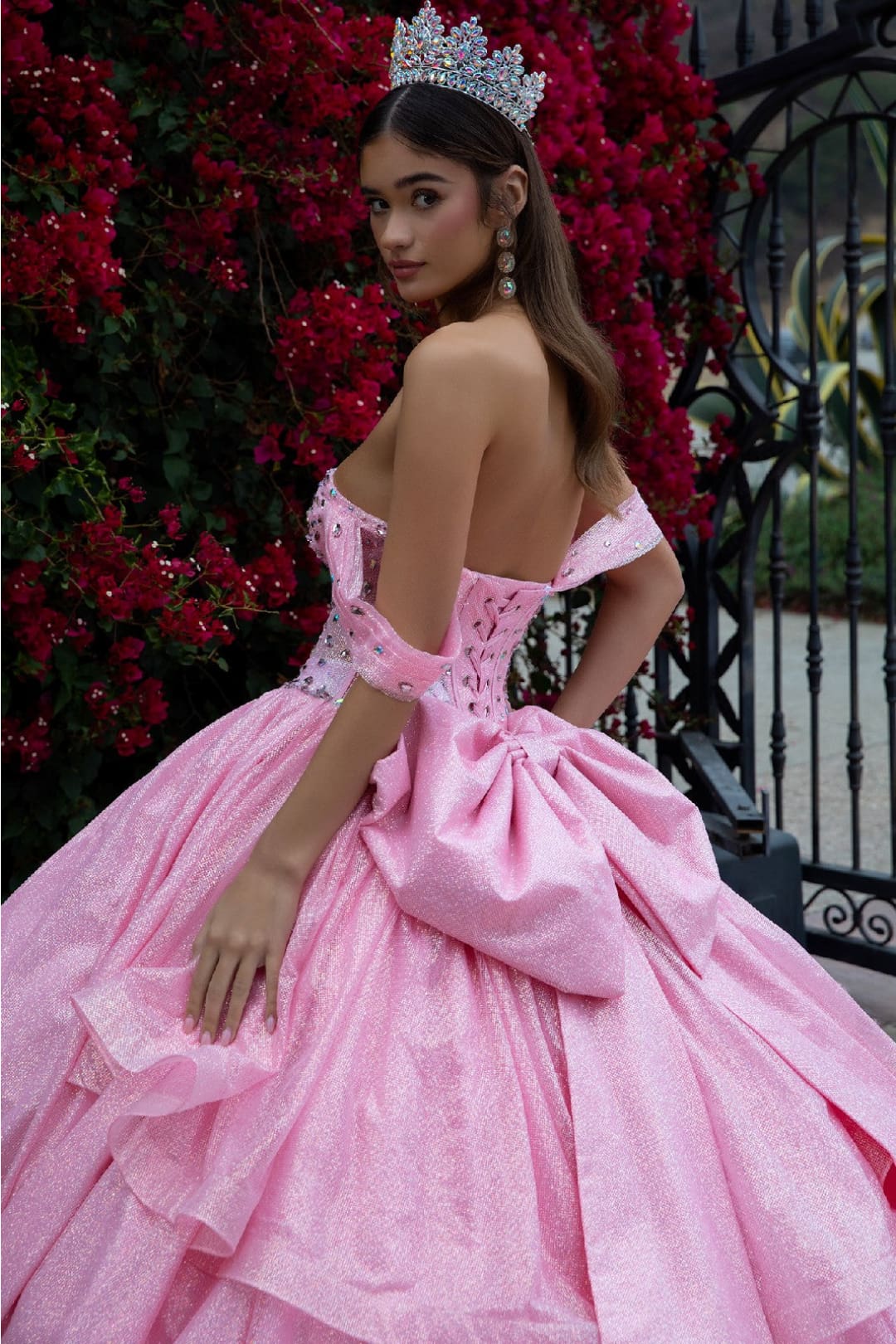Off Shoulder Corset Ball Gown by GLS Gloria GL3527 - Image 10