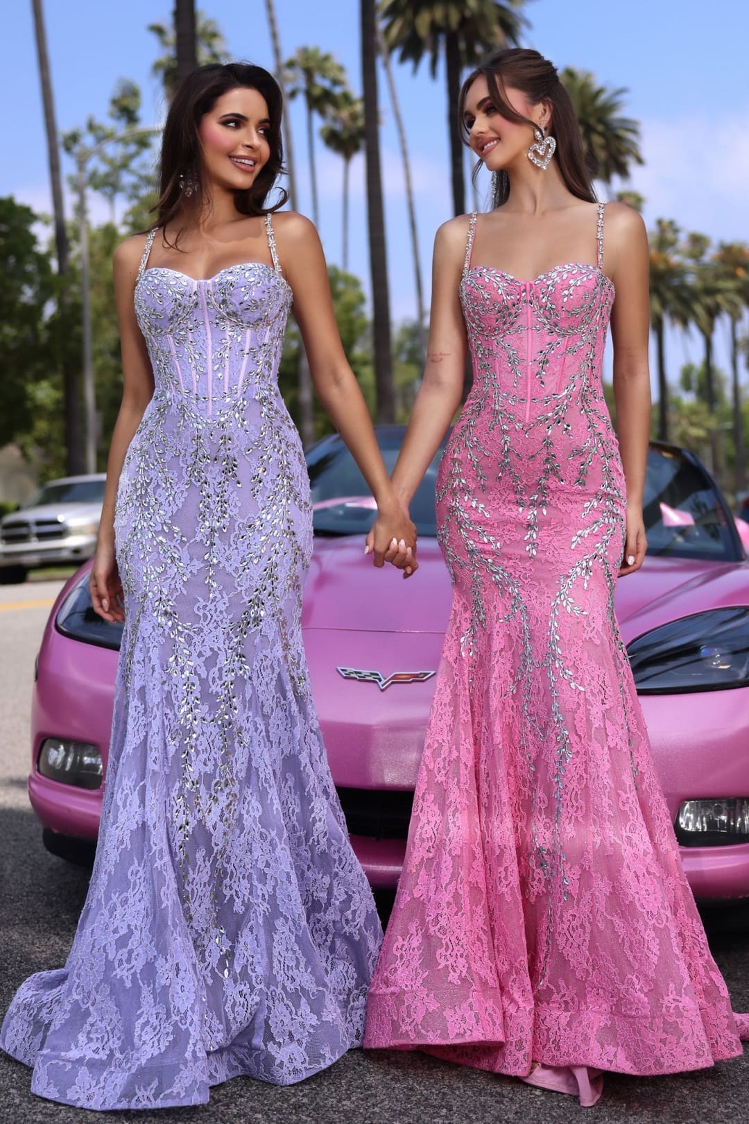Portia and Scarlett PS25150 Embroidered Mermaid Prom Dress | Long Special Occasions Gown - Image 4