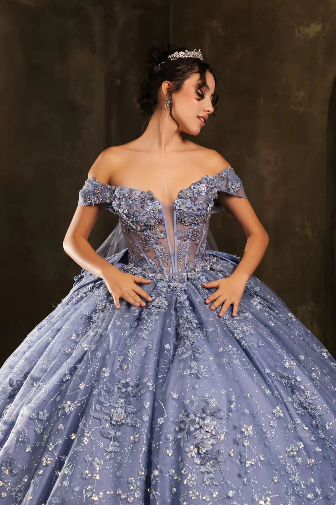 Prom Dress Sweetheart Off The Shoulder Ball Gown By Layla K LK273 - Image 10