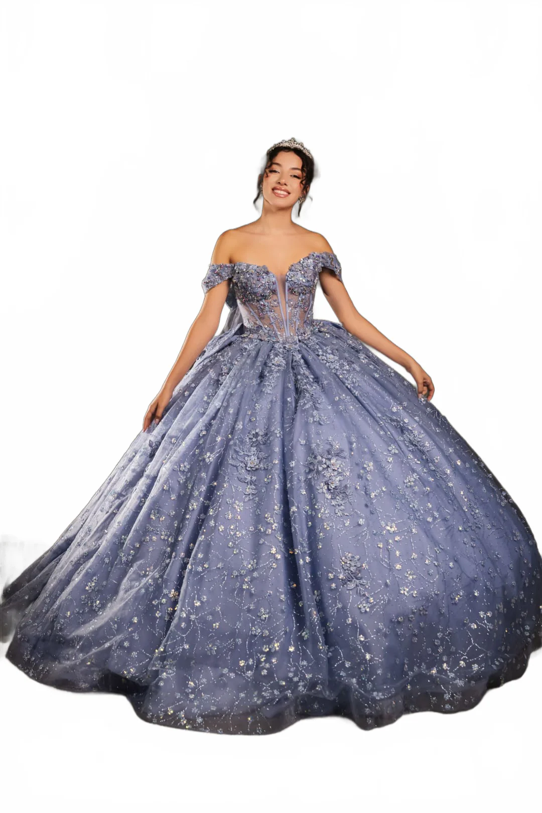 Prom Dress Sweetheart Off The Shoulder Ball Gown By Layla K LK273 - Image 13