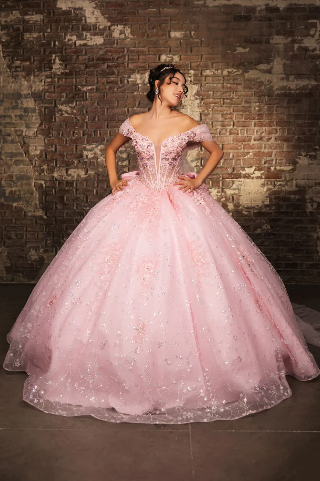 Prom Dress Sweetheart Off The Shoulder Ball Gown By Layla K LK273 - Image 9