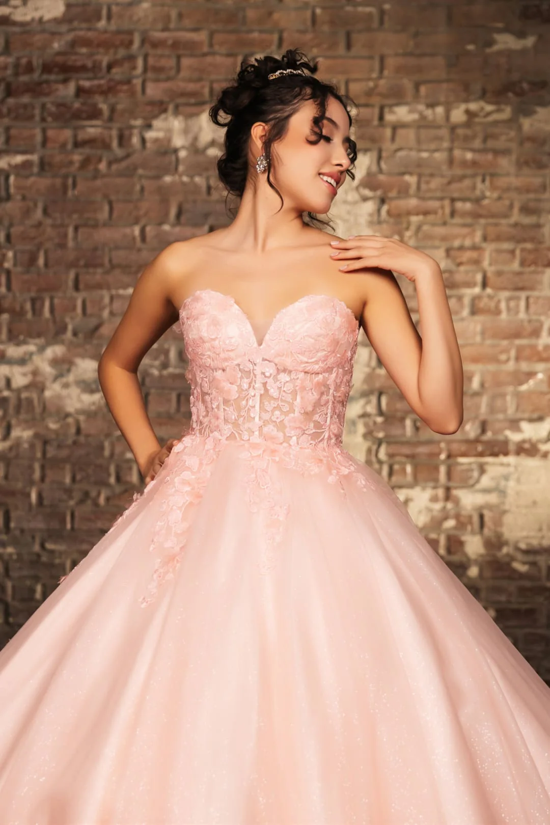 Quinceanera Gown Sweetheart Corset Back Gala Dress By Layla K LK243 - Image 11