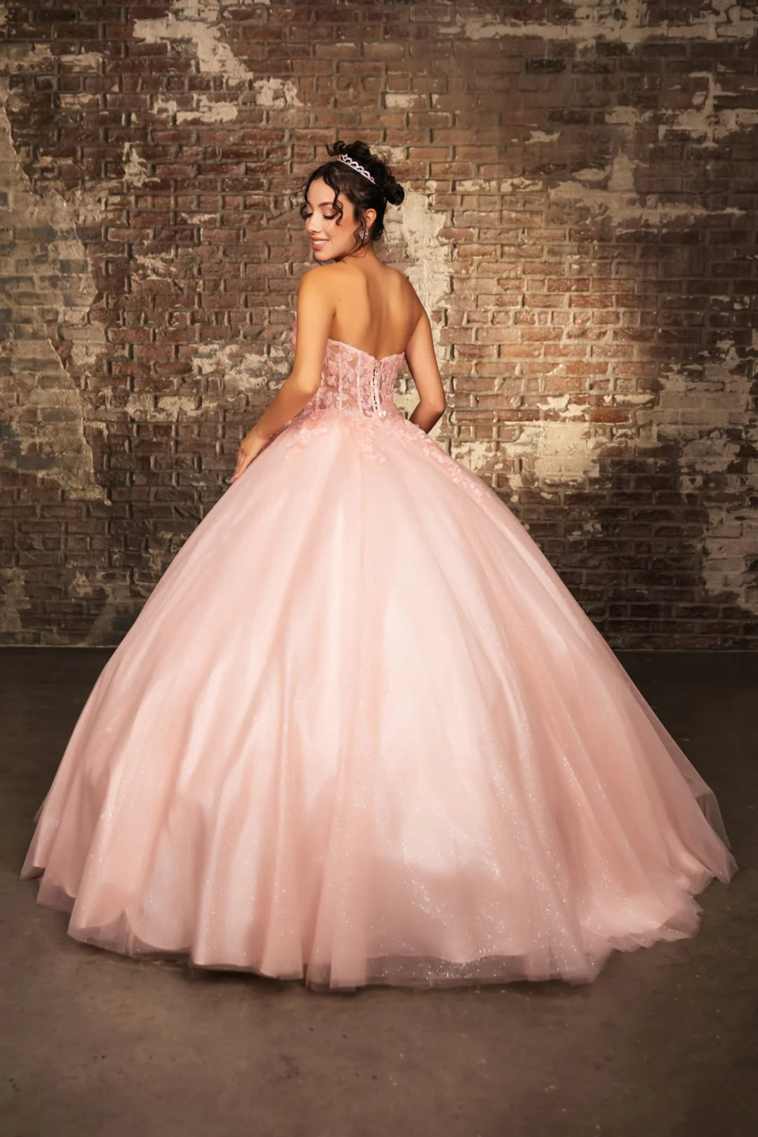 Quinceanera Gown Sweetheart Corset Back Gala Dress By Layla K LK243 - Image 8