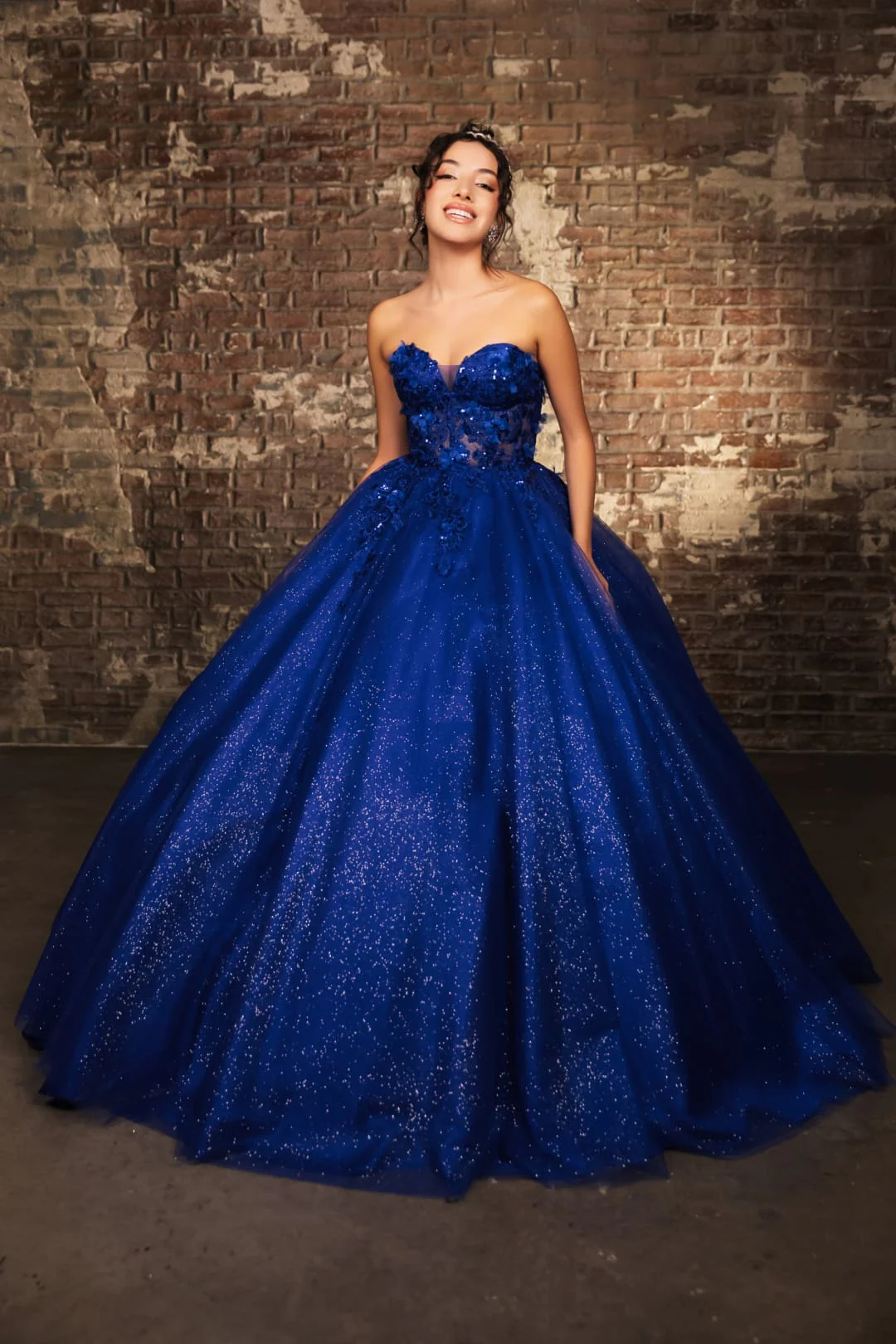Quinceanera Gown Sweetheart Corset Back Gala Dress By Layla K LK243 - Image 9