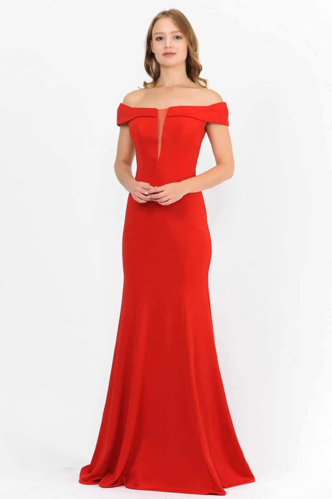 Mauve Bridesmaid Dresses-Inexpensive Poly USA 8462 for Plus Sizes - Image 5