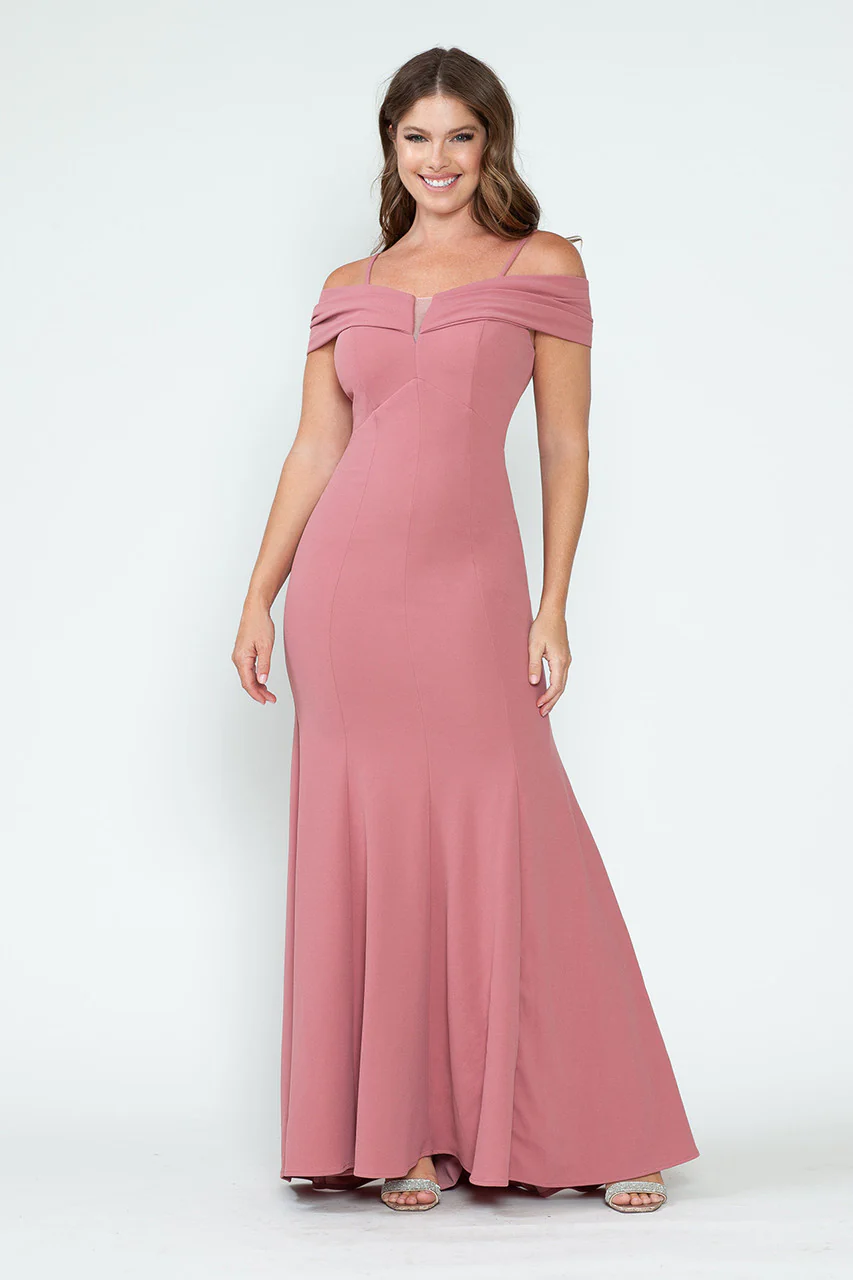 Red Carpet Dress Off The Shoulder Mermaid Formal Gown By Lenovia 5317 - Image 12