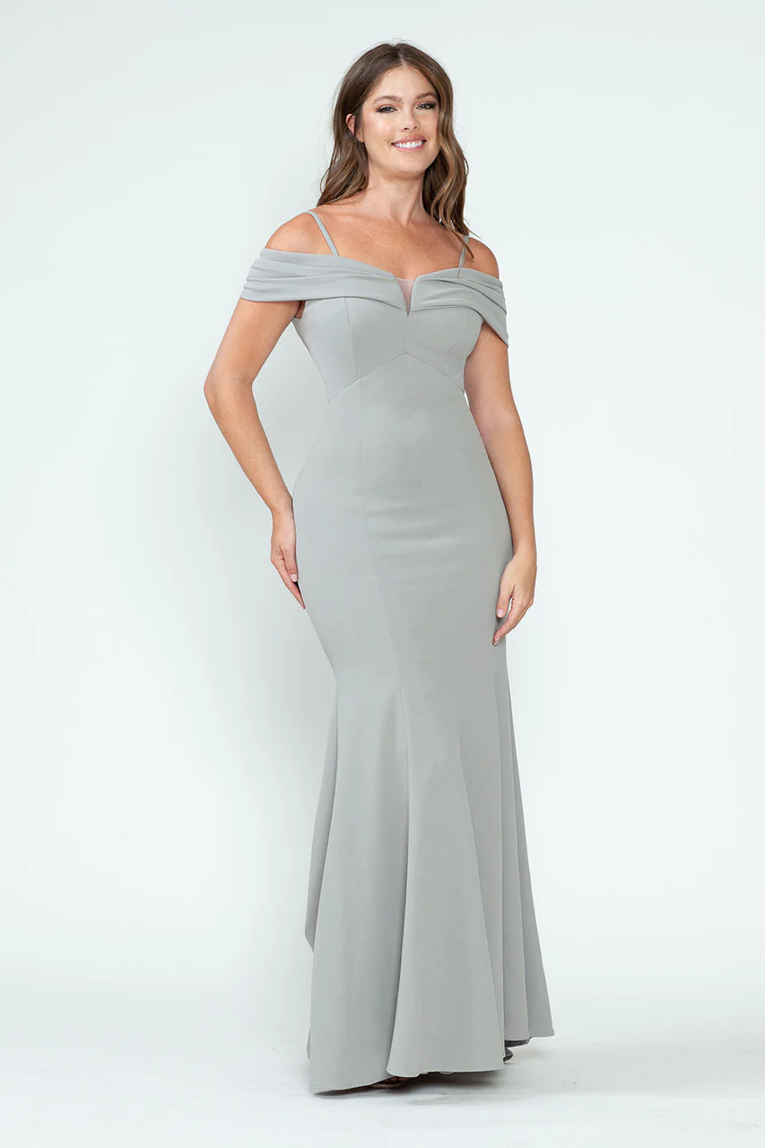 Red Carpet Dress Off The Shoulder Mermaid Formal Gown By Lenovia 5317 - Image 13