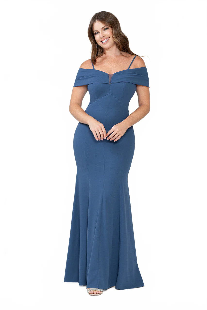 Red Carpet Dress Off The Shoulder Mermaid Formal Gown By Lenovia 5317 - Image 16