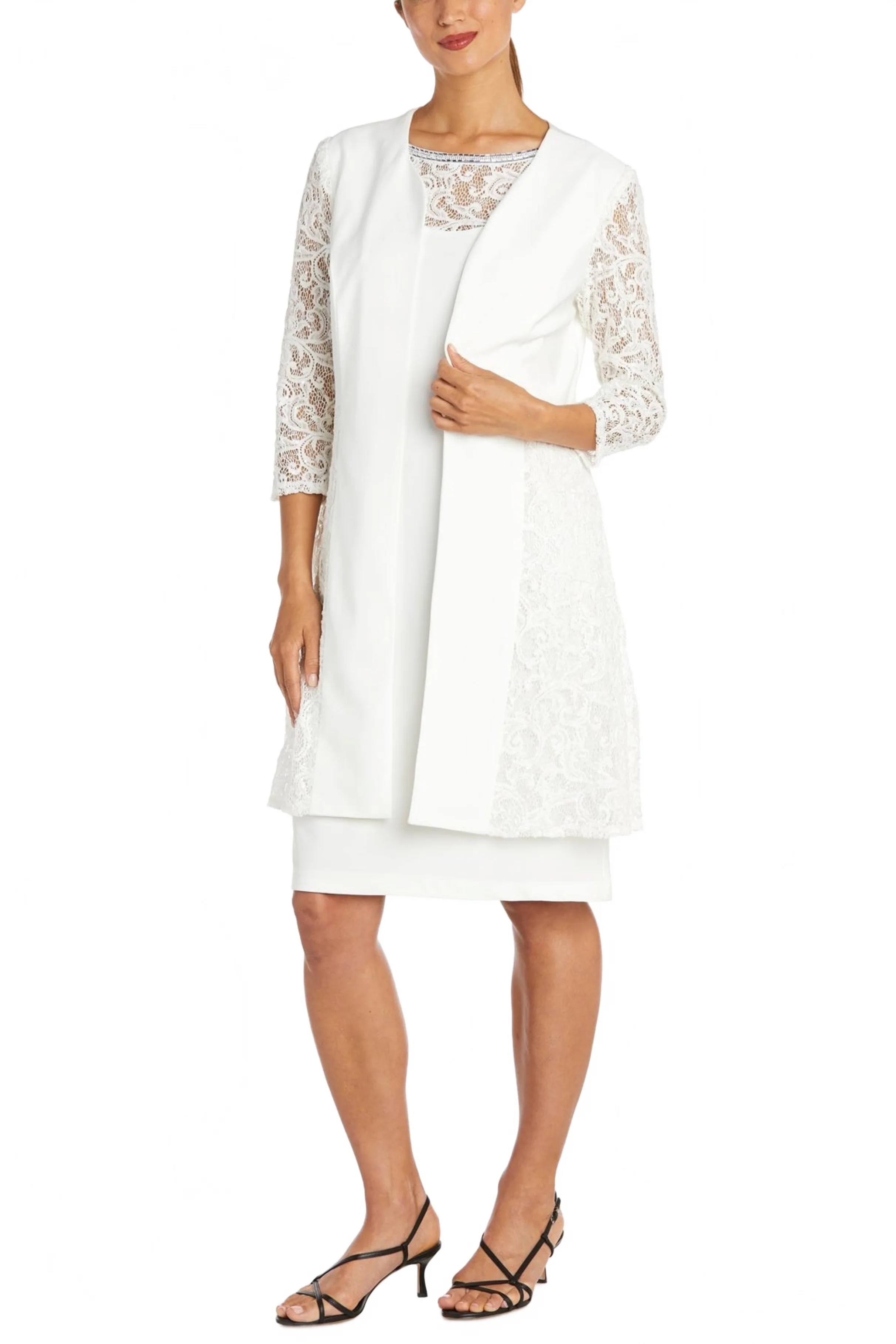 RM Richards Evening 2-Piece Jacket Dress - Image 7